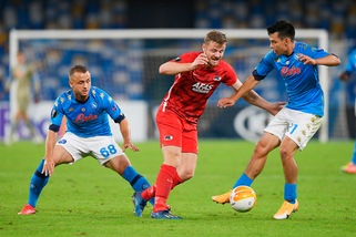 Napoli-Az Alkmaar 0-1, il tabellino