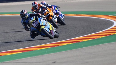Gp Teruel, Moto2: Bastianini sesto, pole per Lowes