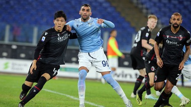 Lazio-Bologna 2-1, il tabellino