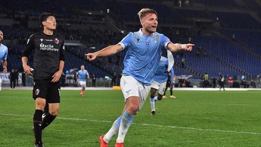 Lazio, Immobile: "Vogliamo sempre i punti. Bello giocare in Europa, è l'obiettivo"