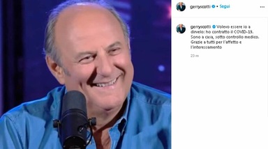 Coronavirus, Gerry Scotti positivo: l'annuncio sui social