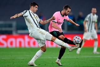 Juventus-Barcellona 0-1 dopo 45': annullati due gol a Morata