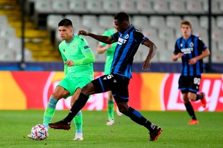 Bruges-Lazio 1-1, Vanaken risponde a Correa