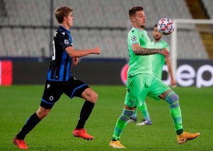 Bruges-Lazio 1-1, il tabellino