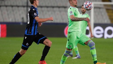 Bruges-Lazio 1-1, il tabellino