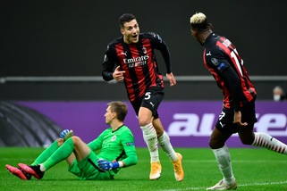 Milan-Sparta Praga 3-0: Diaz-Leao-Dalot in gol, Pioli vola in vetta al girone