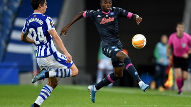 Real Sociedad-Napoli 0-1, il tabellino