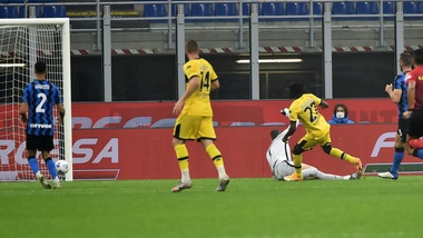 Inter-Parma 2-2: Gervinho doppietta, Perisic pareggia al 91'