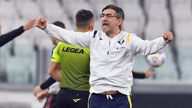 Verona, Juric: "Benevento sfida intensa, ce la metteremo tutta"