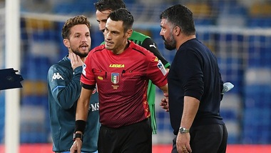 Napoli, Gattuso: "Sconfitta che ci sta. Rinnovo? Lasciamo stare..."