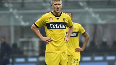 Parma, lesione di primo grado per Cornelius