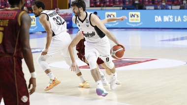 Eurocup, Virtus Bologna-Lietkabelis Panevezys rinviata per il Coronavirus