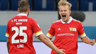 Bundesliga, Hoffenheim sconfitto dall'Union Berlino