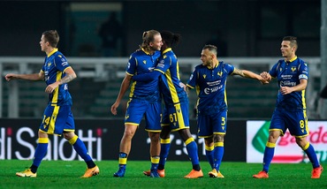 Verona-Benevento 3-1, Barak trascinatore con una doppietta