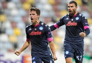 Rijeka-Napoli 1-2, il tabellino