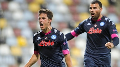 Rijeka-Napoli 1-2, il tabellino