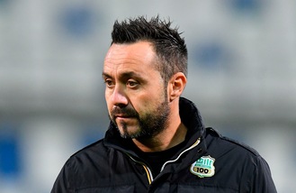 Sassuolo, De Zerbi: "Maradona? Ha emozionato tutti: il più grande"