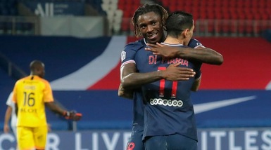 Ligue 1: Kean ancora in gol con il Psg, poi l'infortunio