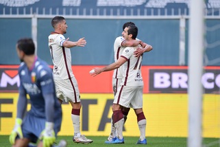 Genoa-Roma 1-3, il tabellino