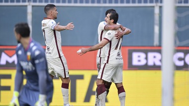 Genoa-Roma 1-3, il tabellino