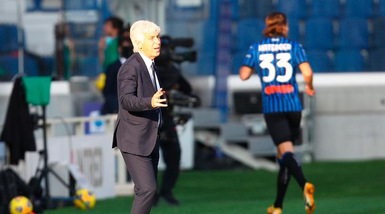 Gasperini: "Mai pensato che la mia Atalanta fosse in difficoltà"