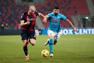 Bologna-Napoli 0-1, il tabellino