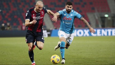 Bologna-Napoli 0-1, il tabellino