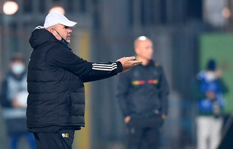 Entella, scivolone interno per Tedino: col Lecce termina 1-5