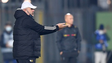 Entella, scivolone interno per Tedino: col Lecce termina 1-5