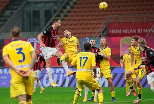 Milan-Verona 2-2: Ibrahimovic salva Pioli al 93'