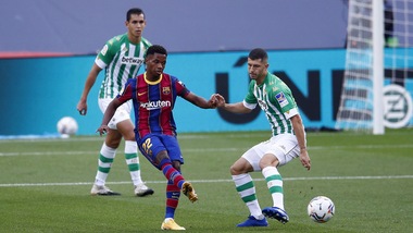 Barcellona, Ansu Fati fuori per circa 4 mesi