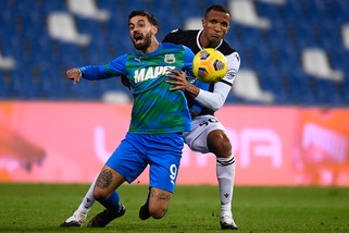 Sassuolo, Caputo salta la Nazionale per un infortunio agli adduttori