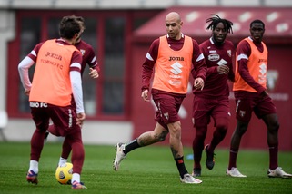 Torino, verso la Roma: in sei hanno lavorato a parte