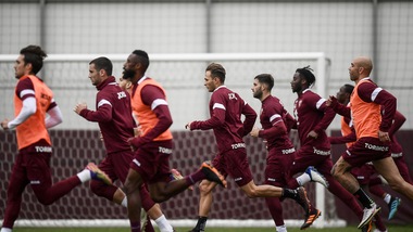 Torino, tattica e partitella in vista della gara con l'Inter