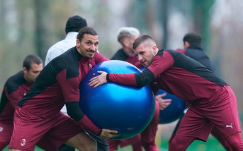 Ibrahimovic sfida Rebic: chi vince in allenamento?