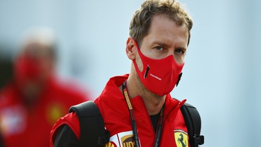 Ferrari, Vettel: "Podio sorprendente in una gara divertente"