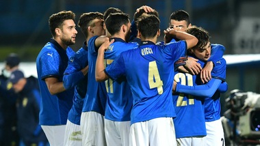 Italia U21-Svezia U21 4-1: doppio Raspadori, in gol anche Maleh e Scamacca