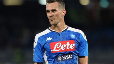 As: "L'Atletico Madrid vuole Milik per sostituire Diego Costa"