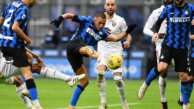 Inter-Torino 4-2, il tabellino