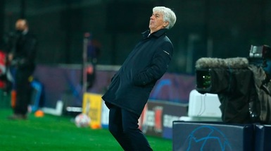 Atalanta, Gasperini: "Abbiamo perso male, c'è da riflettere..."