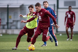 Il Toro verso l'Entella: Belotti e Verdi lavorano a parte