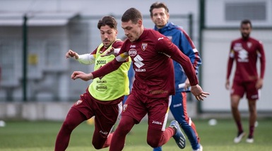 Il Toro verso l'Entella: Belotti e Verdi lavorano a parte