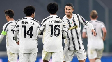 Juve-Ferencvaros, le pagelle: garanzia Cuadrado