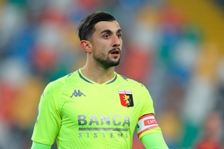 Genoa, Perin: due settimane di stop: lesione muscolare