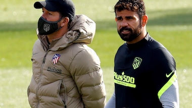 Atletico Madrid, trombosi venosa per Diego Costa: out contro Lokomotiv Mosca