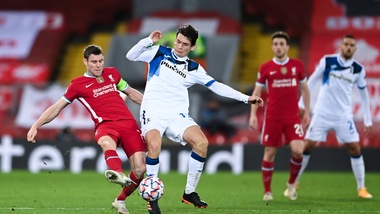 Liverpool-Atalanta 0-2, il tabellino