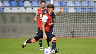 Cagliari, Nandez positivo al covid