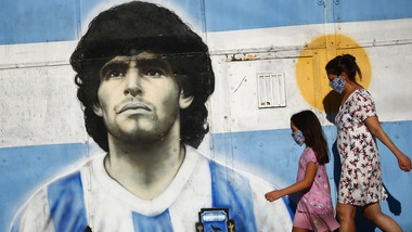 Maradona, le iniziative del campionato argentino per ricordarlo