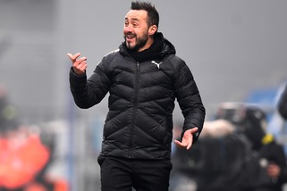 Sassuolo, De Zerbi: "Non siamo al top, ma cercheremo di far punti uguale"