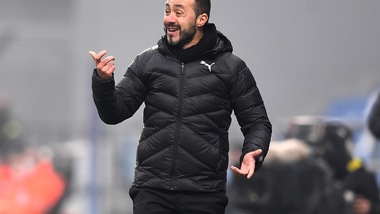 Sassuolo, De Zerbi: "Non siamo al top, ma cercheremo di far punti uguale"